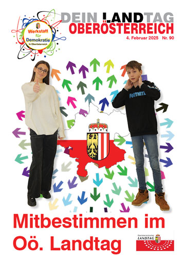 Zeitungscover Klasse 3a, MS Sankt Oswald bei Freistadt